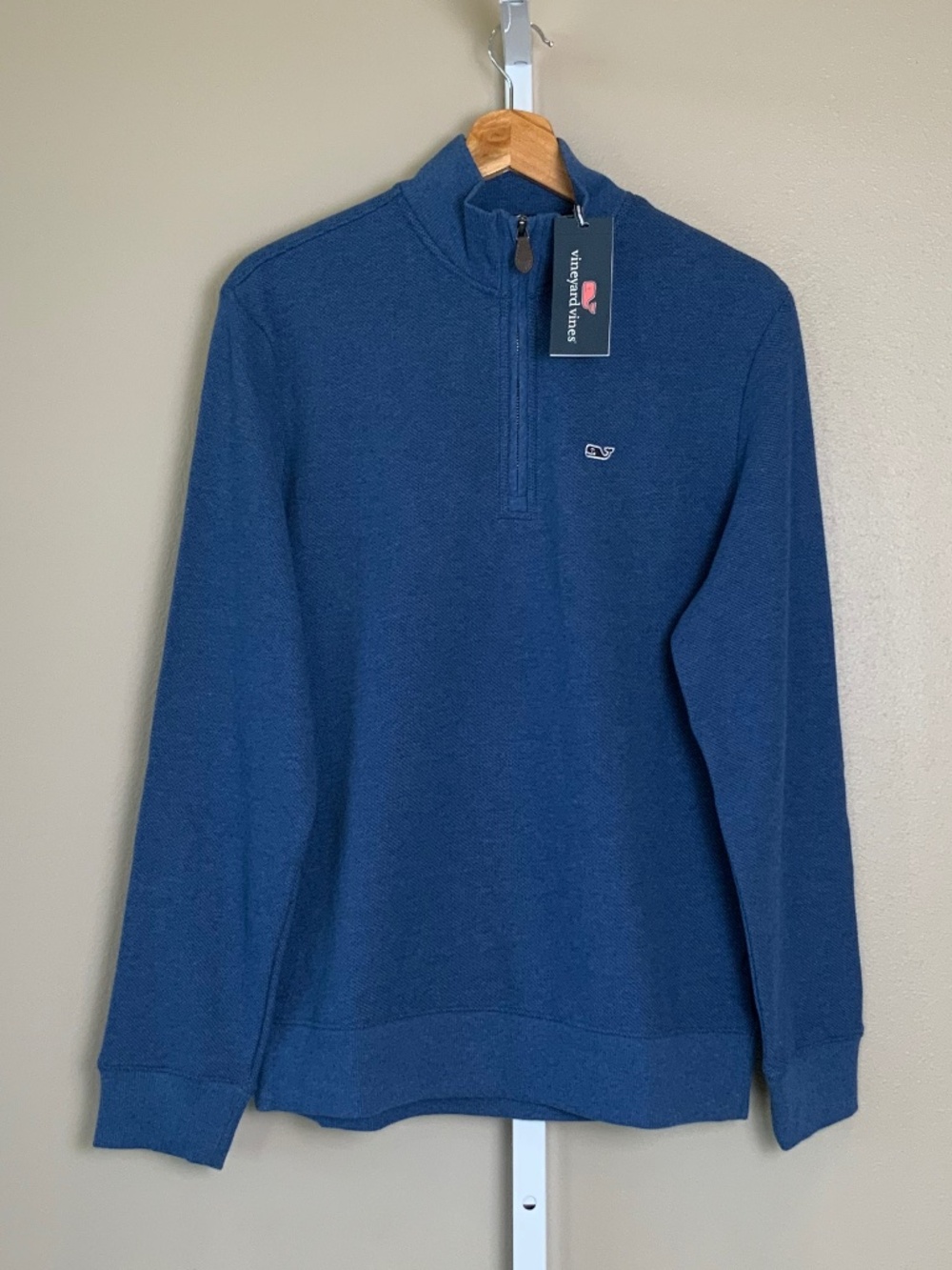 Vineyard Vines Double Knit 1/4 Zip Sweater